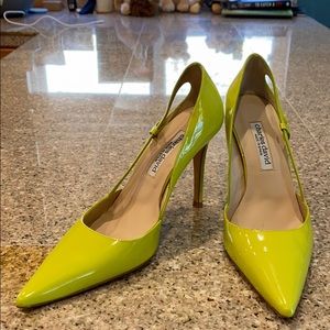 Neon Green/Yellow Charles David heels